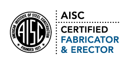 Member: AISC - Certified Fabricator and Erector
